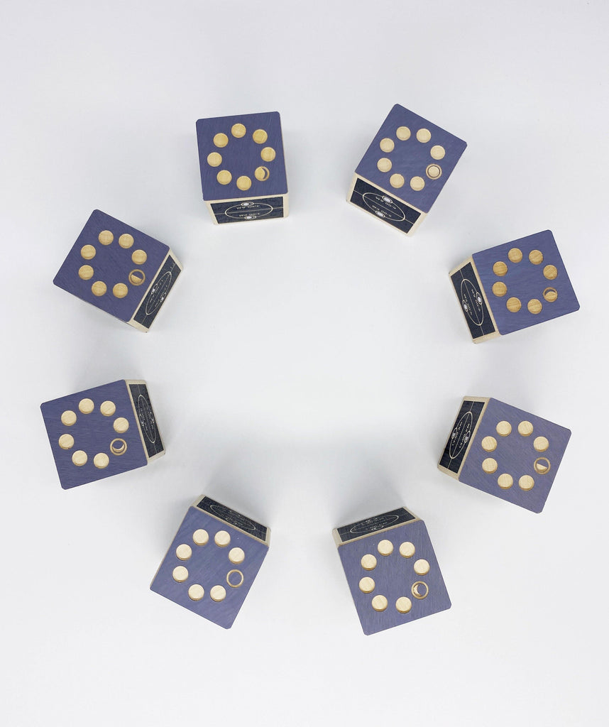 MOON PHASE BLOCKS - Maktabatee 