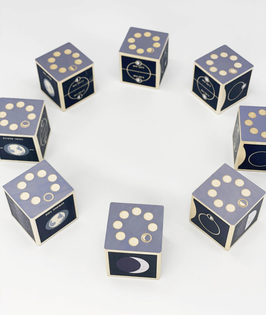 MOON PHASE BLOCKS - Maktabatee 